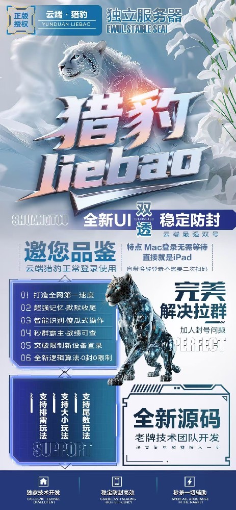 微信云端双号扫尾软件商城-猎豹1500点3000点5000点10000点激活码